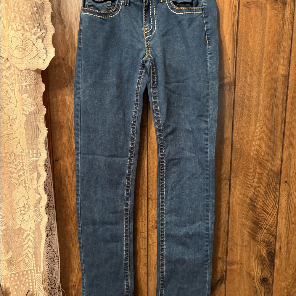 Miss Chic Jeans Dark Blue Skinny Fit